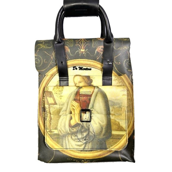 Dr. Martens Handbags - SUPER RARE Dr Martens Renaissance Print Leather Backpack Art-Inspired Top Handle